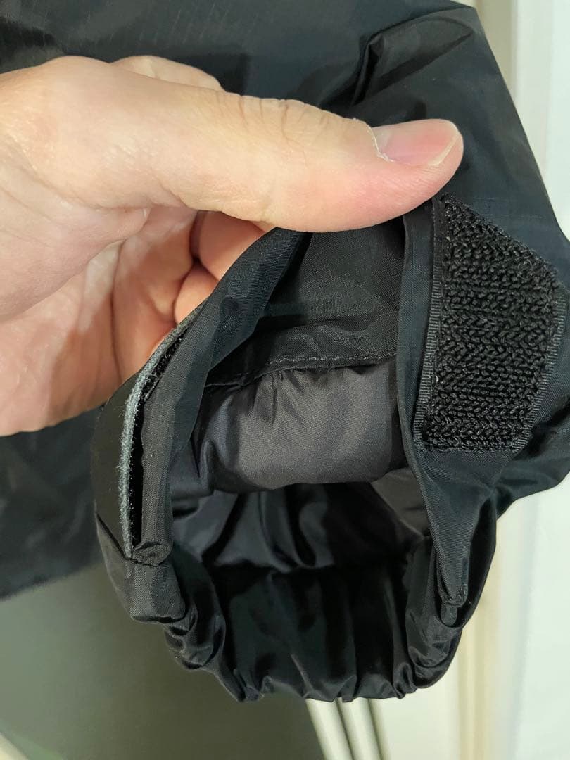 美品！ナンガ　オーロラダウンジャケット　ブラック　Lサイズ