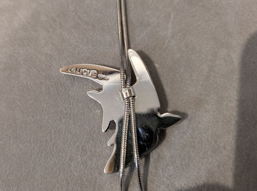 LALIQUE ラリック イロンデル ネックレス シルバー ツバメ つばめ 燕