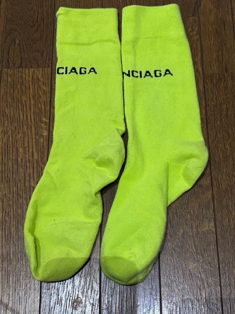 バレンシアガ BALENCIAGA ロゴプリントソックス 5足セット