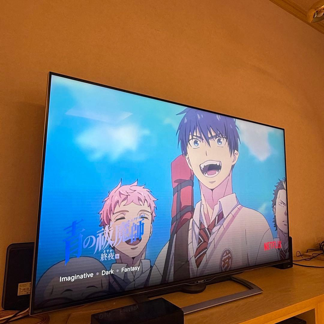 シャープ アクオス 60型 4K液晶テレビ ネット動画 大画面LC-60US40