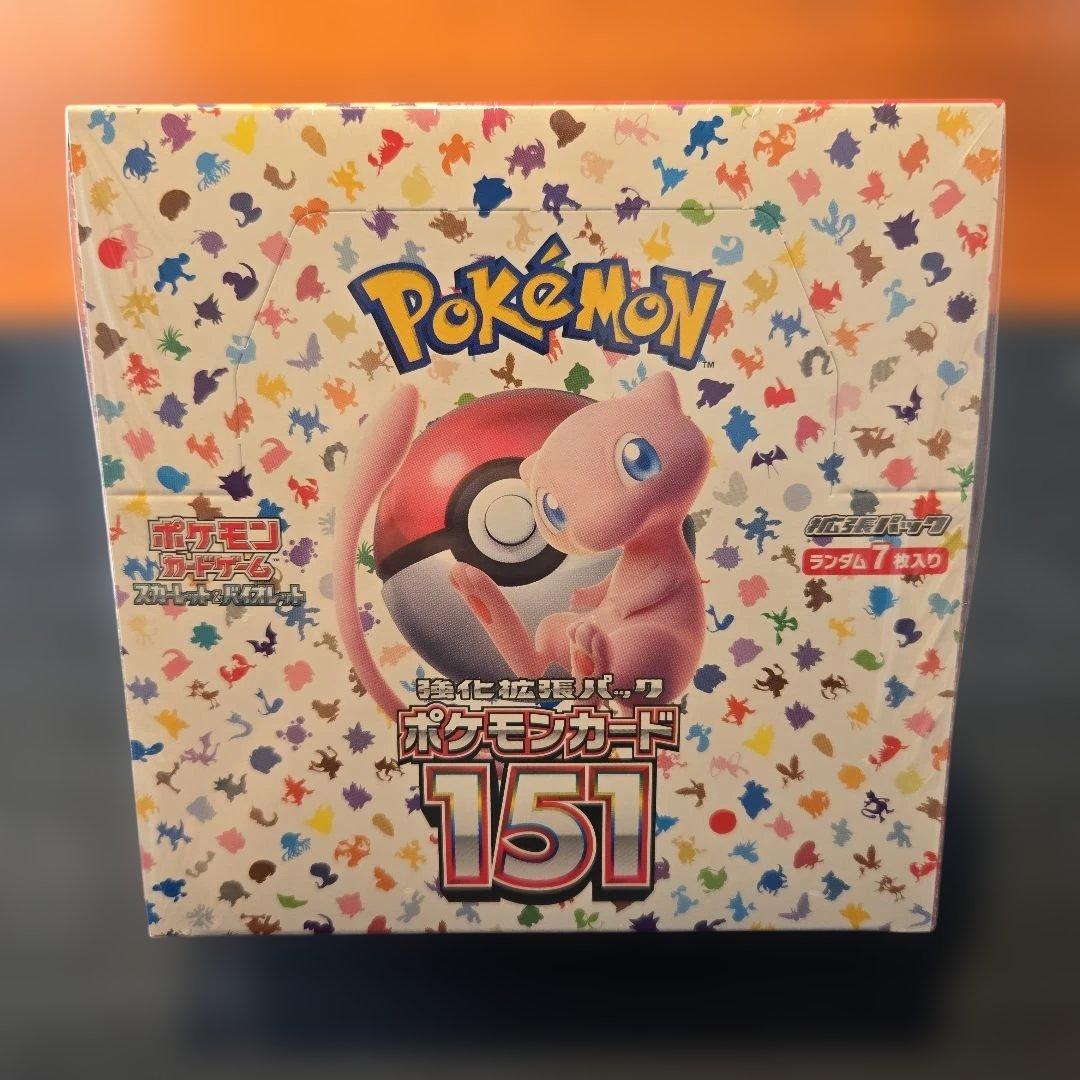 か*で様 【新品未開封】強化拡張パック ポケモンカード151 シュリンク付きBO