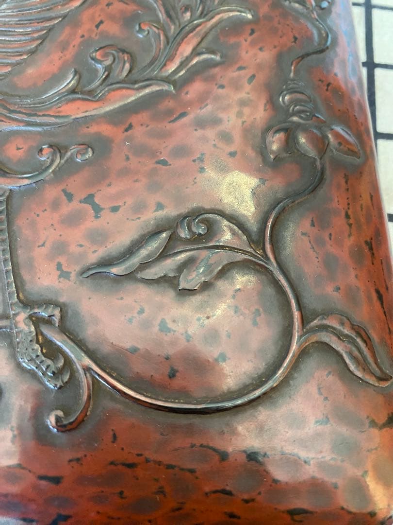 鎌倉彫　博古堂　後藤斎宮　硯箱