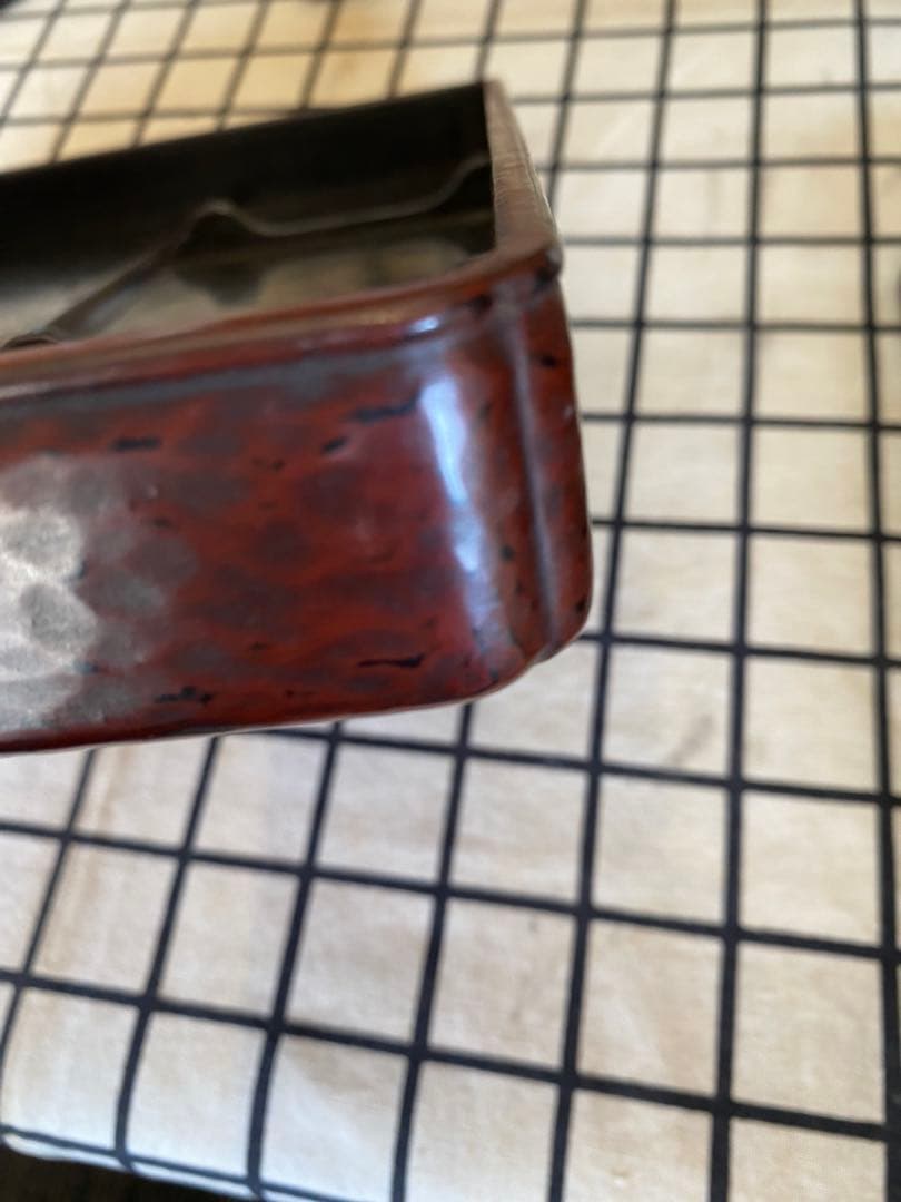 鎌倉彫　博古堂　後藤斎宮　硯箱