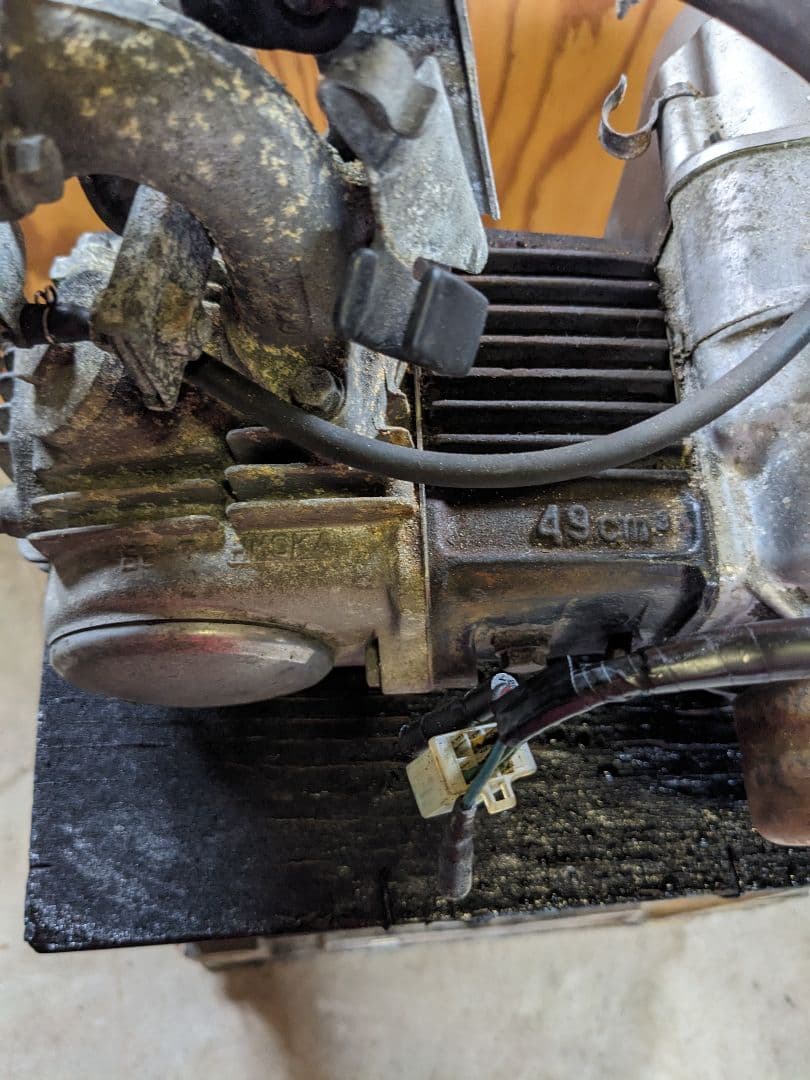 スーパーカブ AA01 ノーマル エンジン 純正 キャブレター付