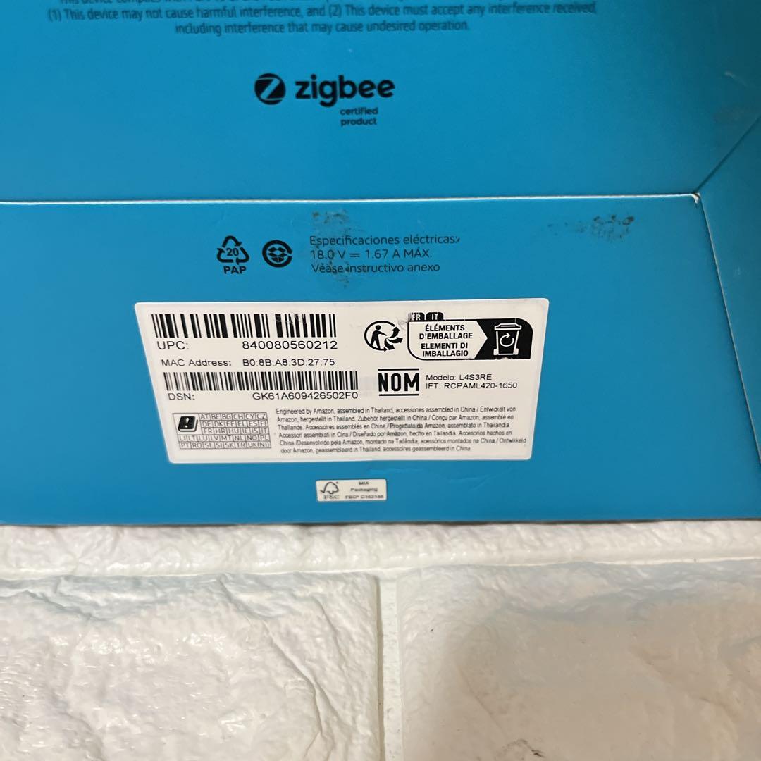 Amazon Echo第4世代 未開封　新品未使用