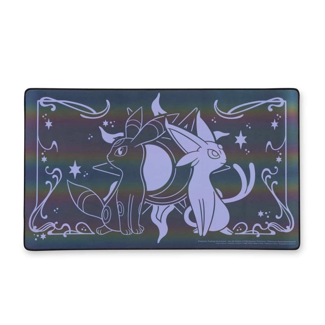 海外ポケセン 限定 エーフィ ブラッキー プレイマット デッキシールド セット