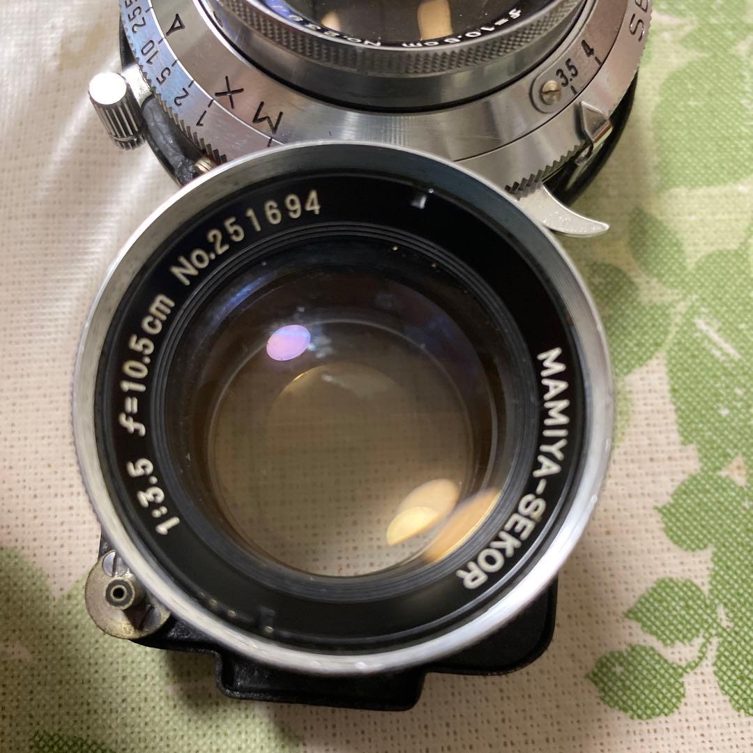 MAMIYA SEKOR 105mm F2.8二眼レンズ