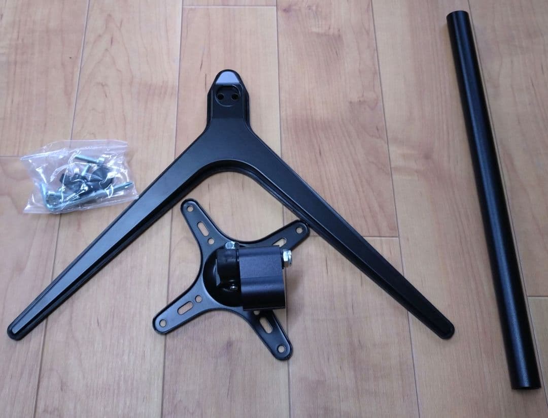 ★ モニターアーム モニタースタンド 高さ調節 画面回転 自立式