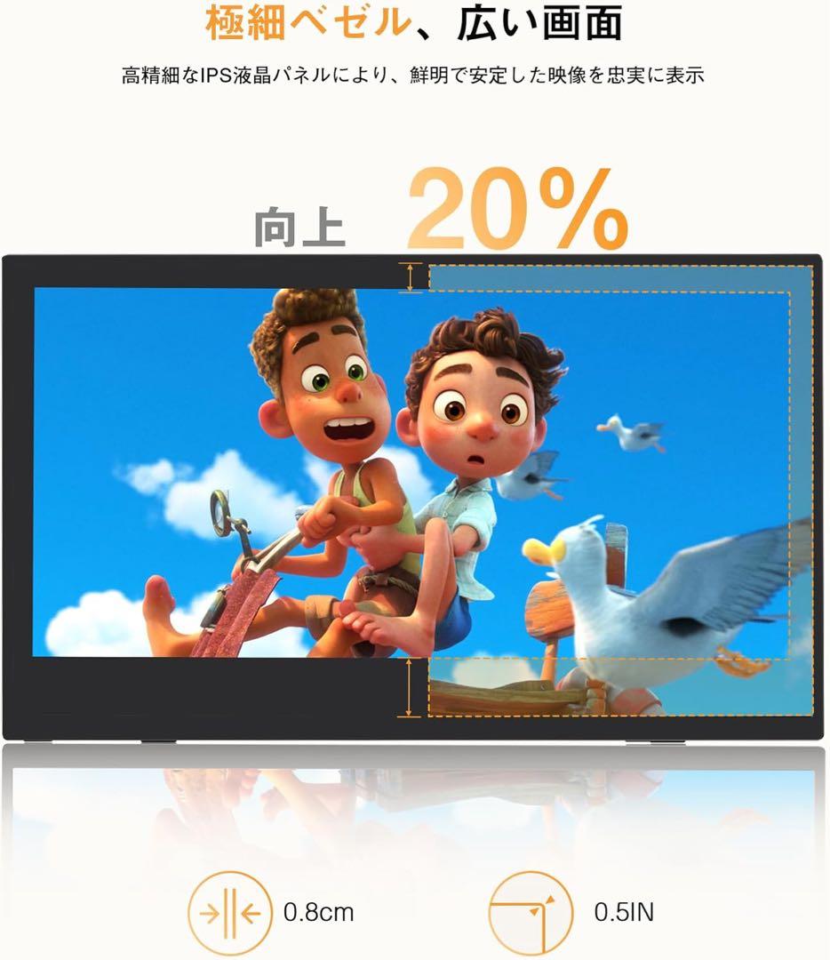 大人気‼️✨ポータブルモニター✨ 15.6インチ モバイルモニター PSE認定済み