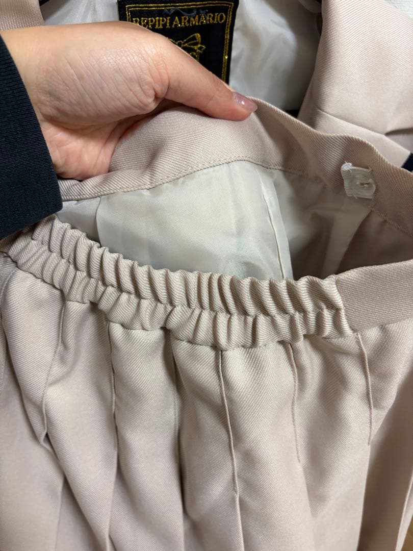 レピピ　卒服　ジャケット、スカート、リボンセット　2025完売品