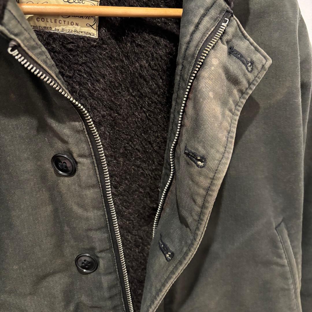 バズリクソンズ William Gibson N-1デッキジャケット　ボロ古着