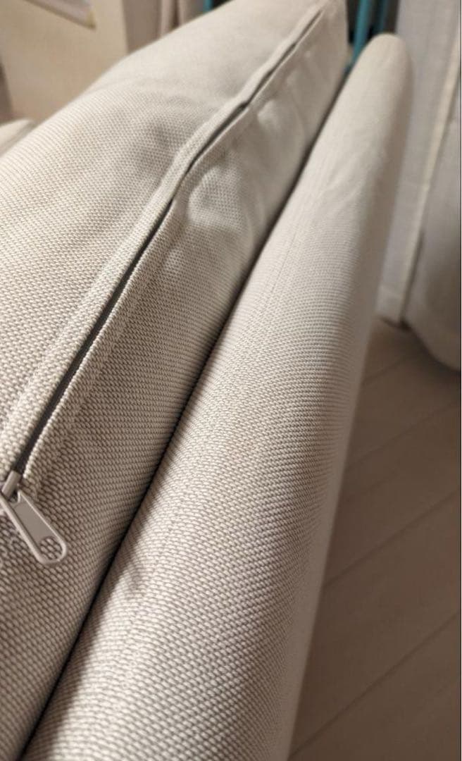 2月28日まで販売　イケア　ソーデルハムン1人掛けソファー　フィーンスタホワイト