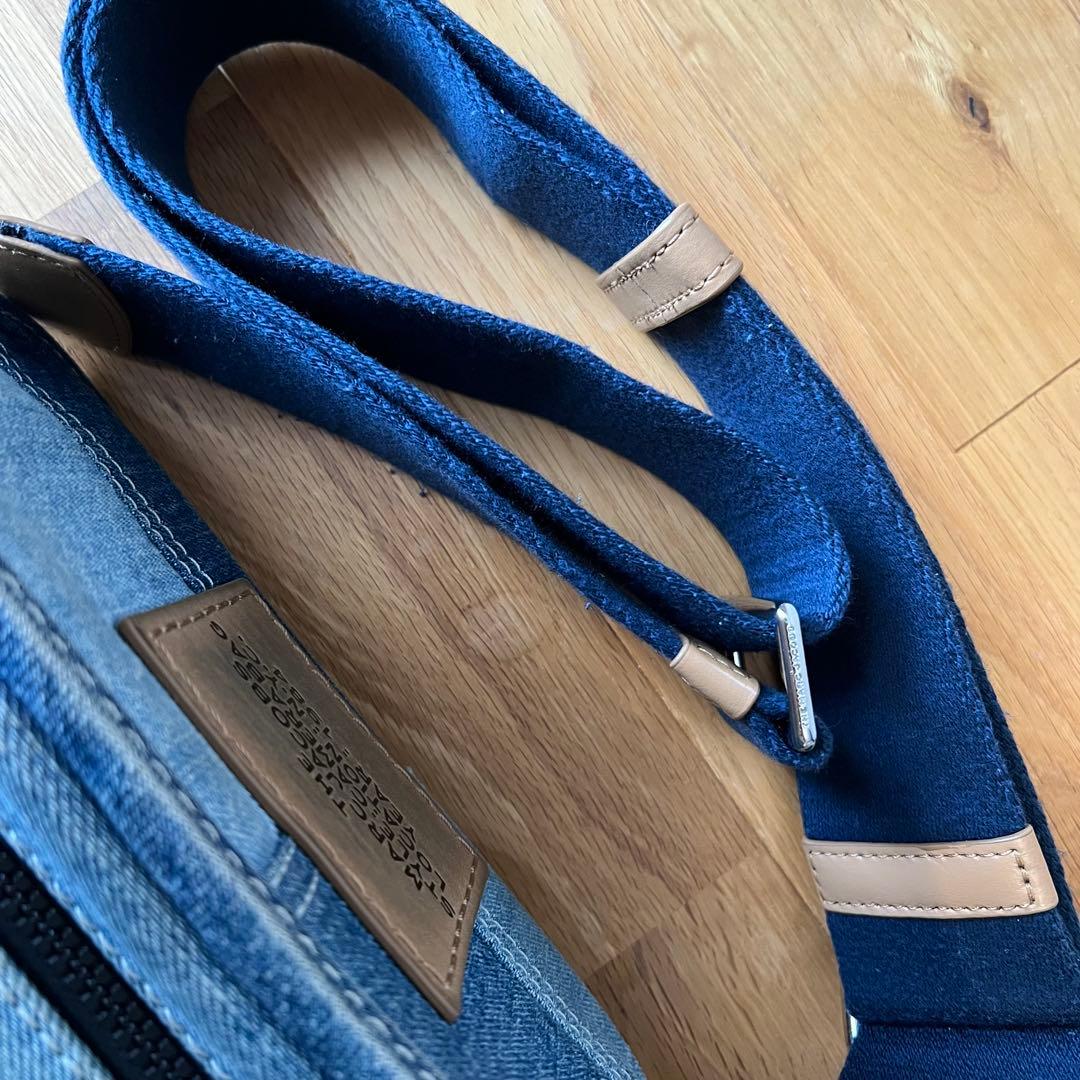 MARC JACOBS THE CAMERA BAG デニムショルダーバッグ