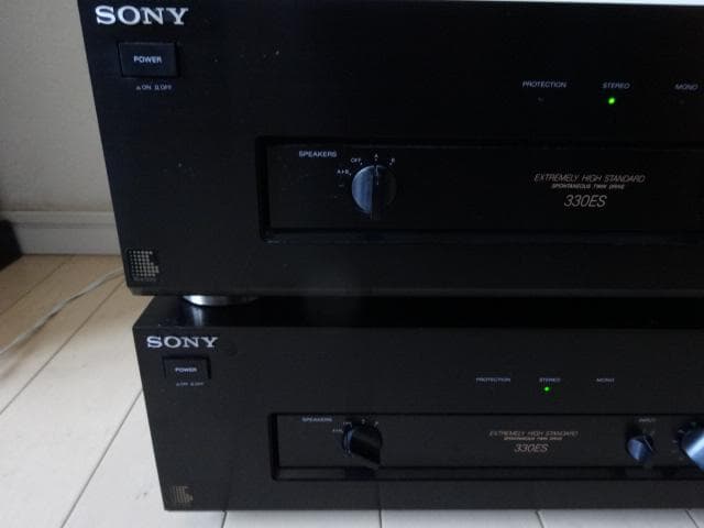 SONY TA-N330ES ステレオ/モノ パワーアンプ 動作品 2台セット
