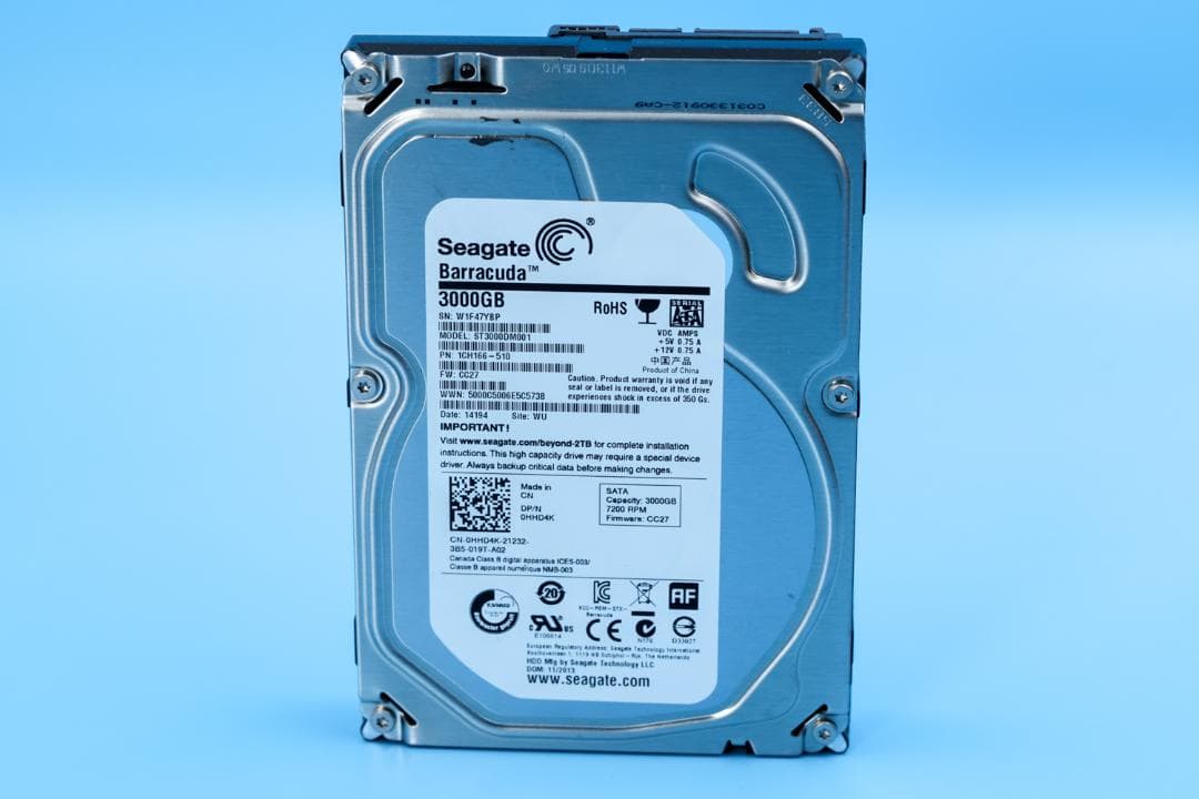 Seagate Barracuda 3TB 内蔵型HDD