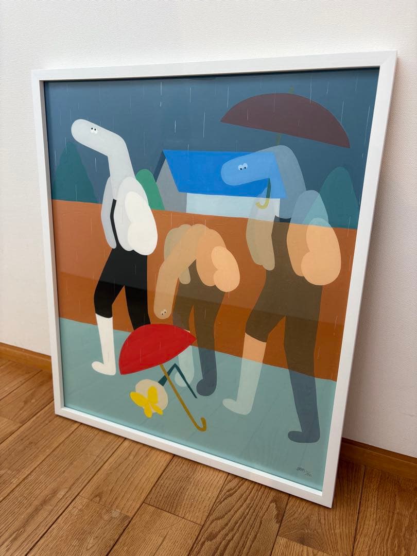 MOTAS モータス Hidden ジークレープリント 額装 真作 EDサイン入