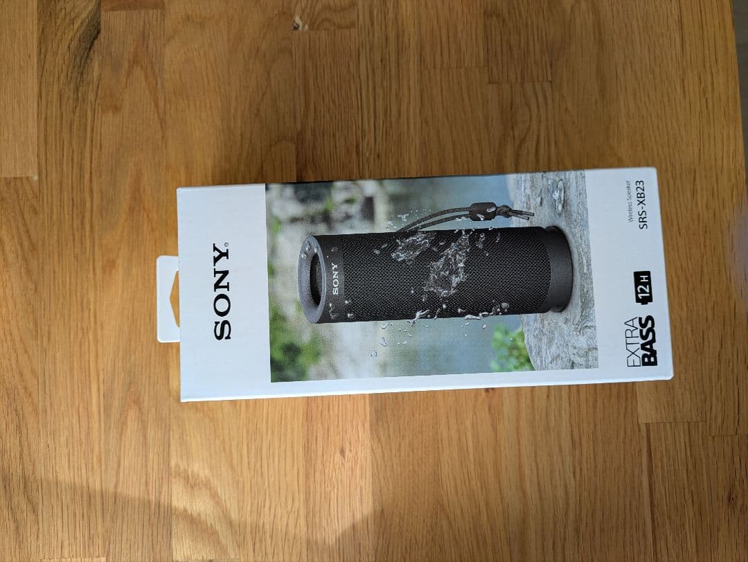 箱付き SONY SRS-XB23 ワイヤレススピーカー