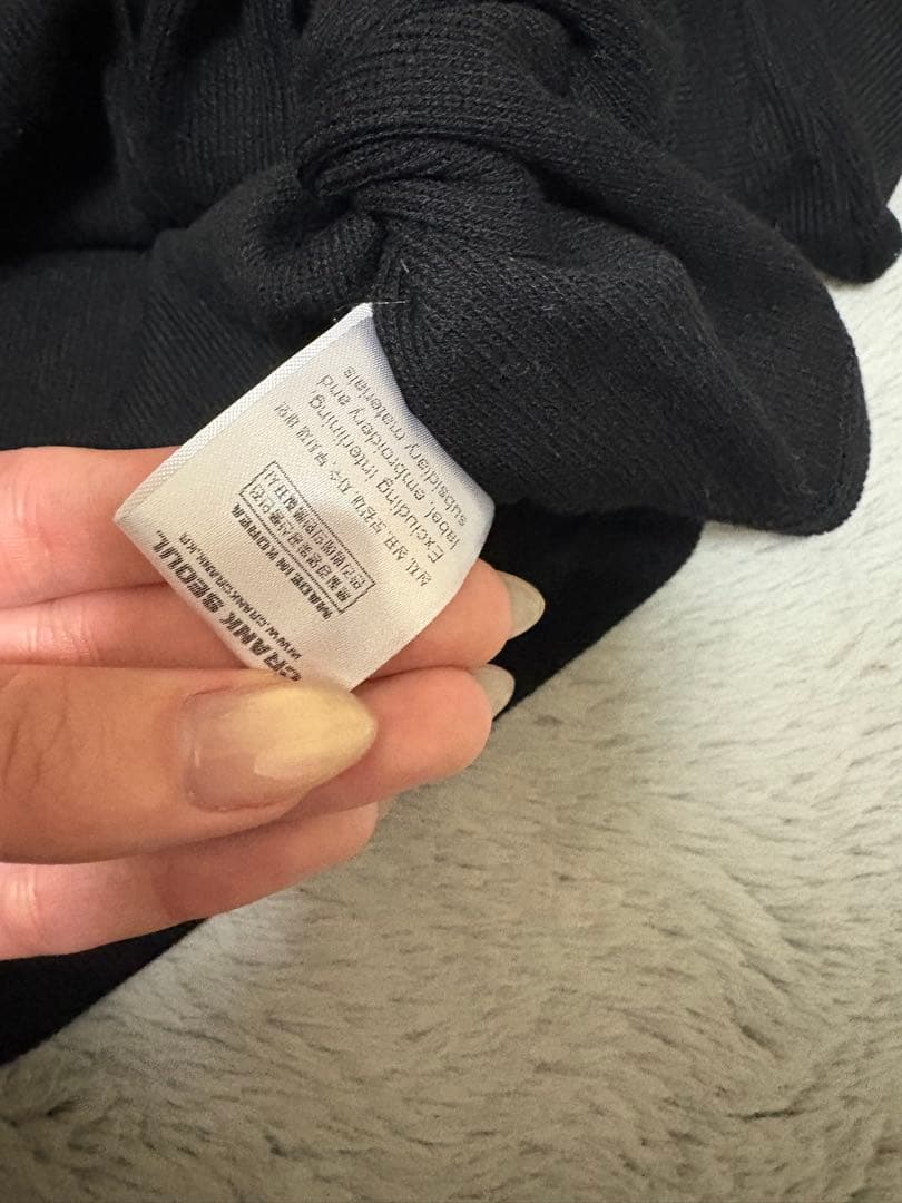 CRANK リボン ニット カーディガン ブラック　twice