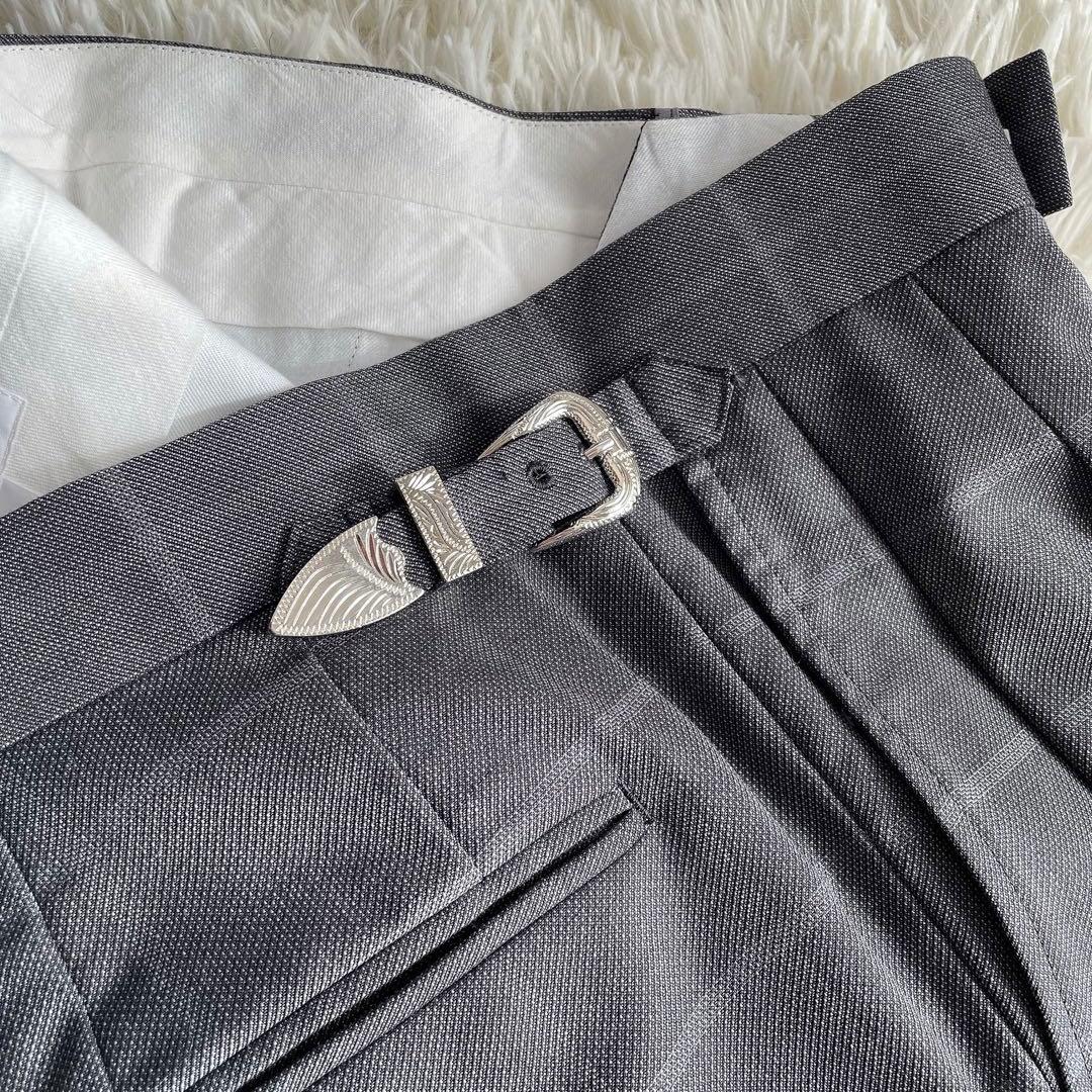 希少✨TOGA VIRILIS SAMPLE ウエスタンベルト スラックスパンツ