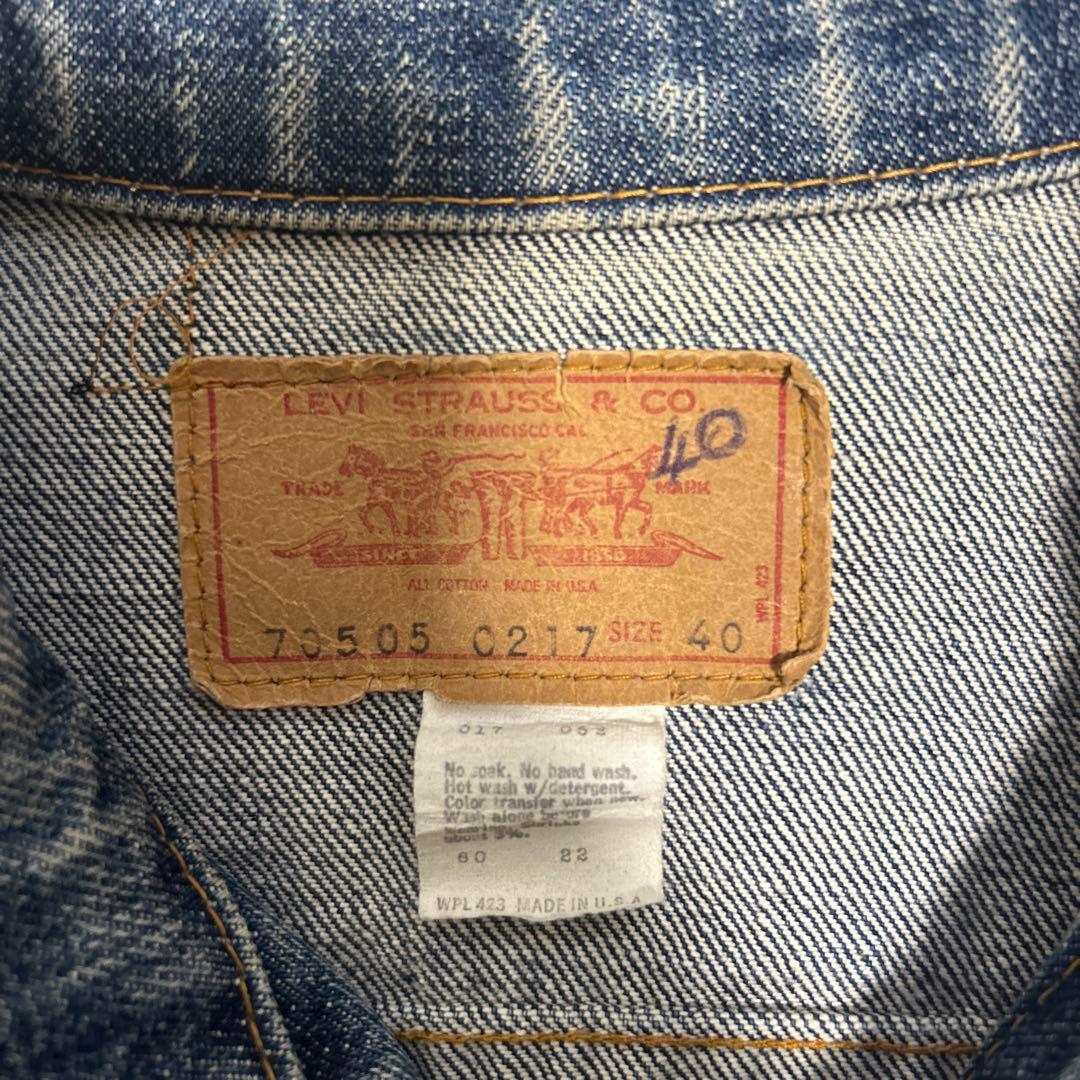Levi's デニムジャケット 70505