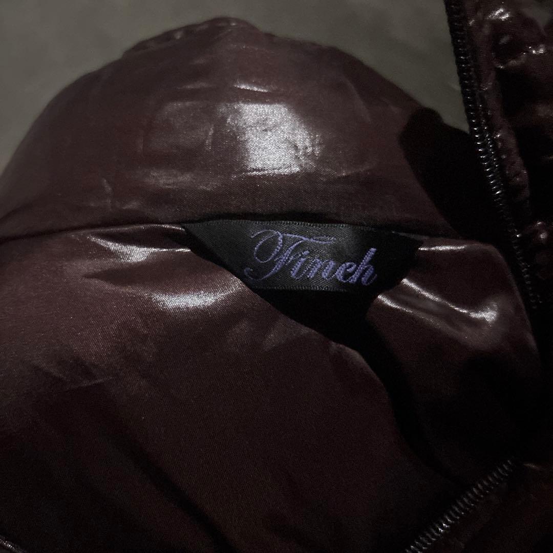 y2k archive 平成 00s ファーダウンベスト 平成 お兄系 光沢