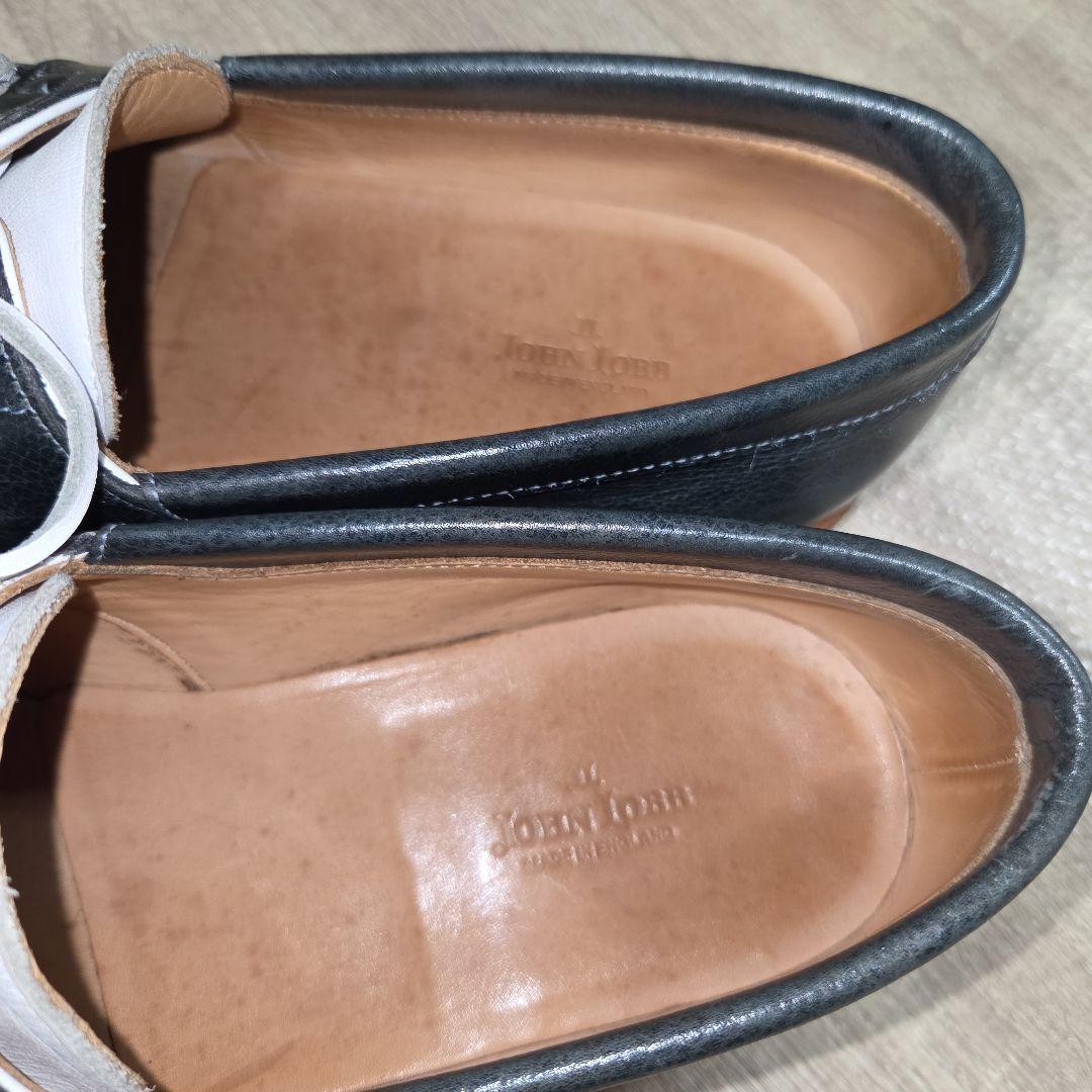 JOHN LOBB ARIMA デッキシューズ コンビ レザーシューズ