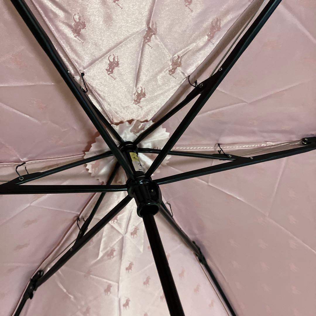 ラルフローレン☆雨天専用折りたたみ傘　ピンク