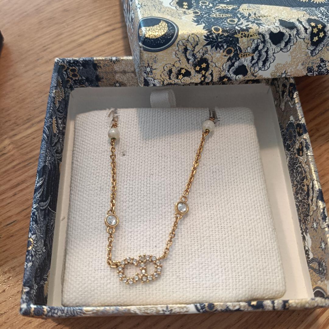 Christian Dior ネックレス　クレール　パール　剥がれあり