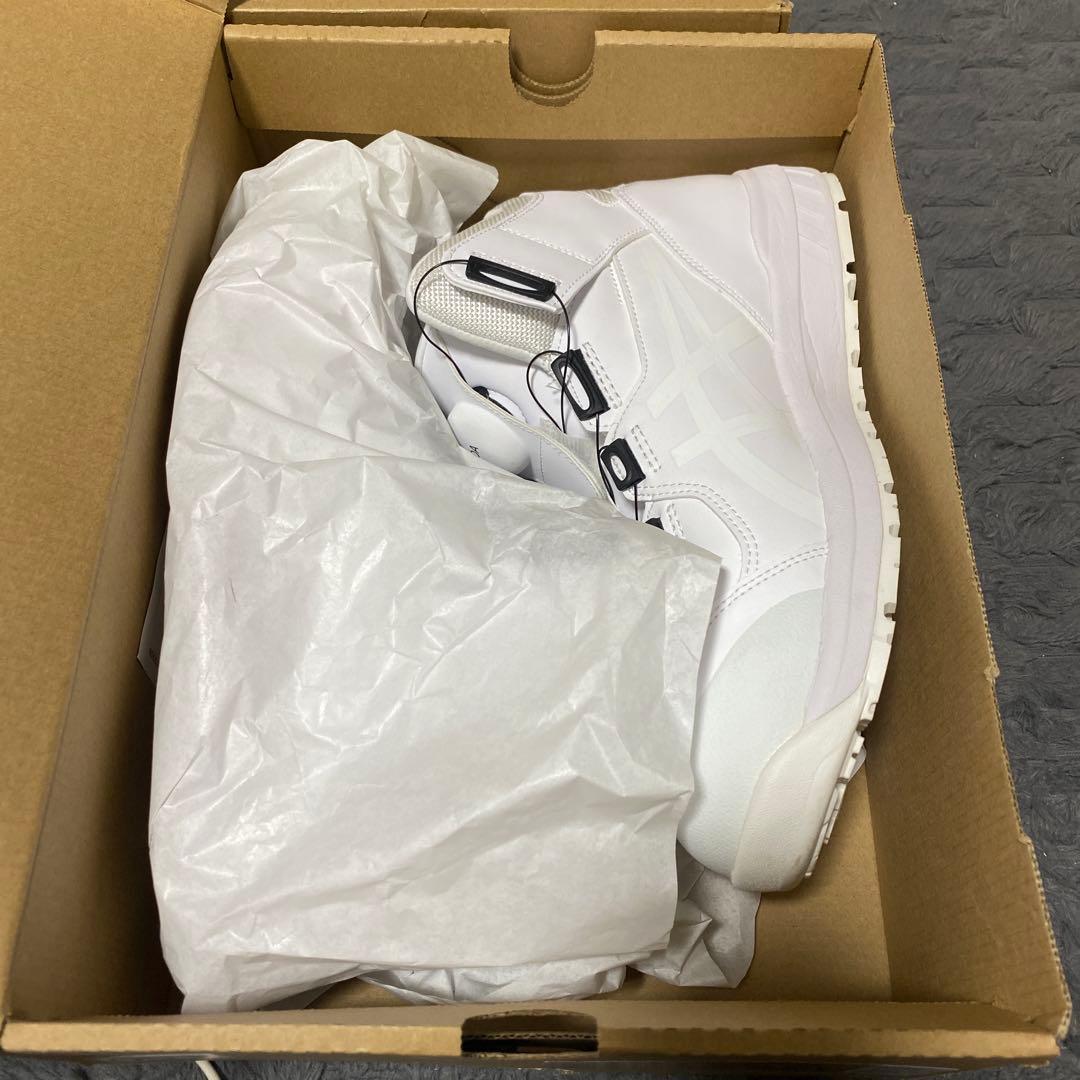 90A ホワイト安全靴 27.0cm 箱付き