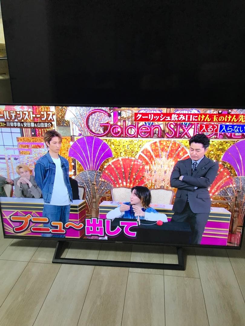 Hisense/50E6800/50V型4Kチューナー内藏液晶テレビ（美品）
