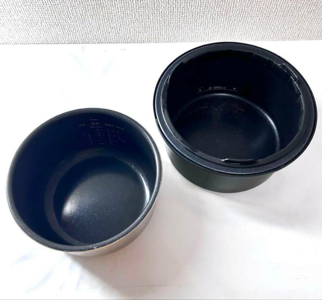 【明日まで✨お値下げ】バルミューダ ザ・ゴハン 3合炊きK08A-BK