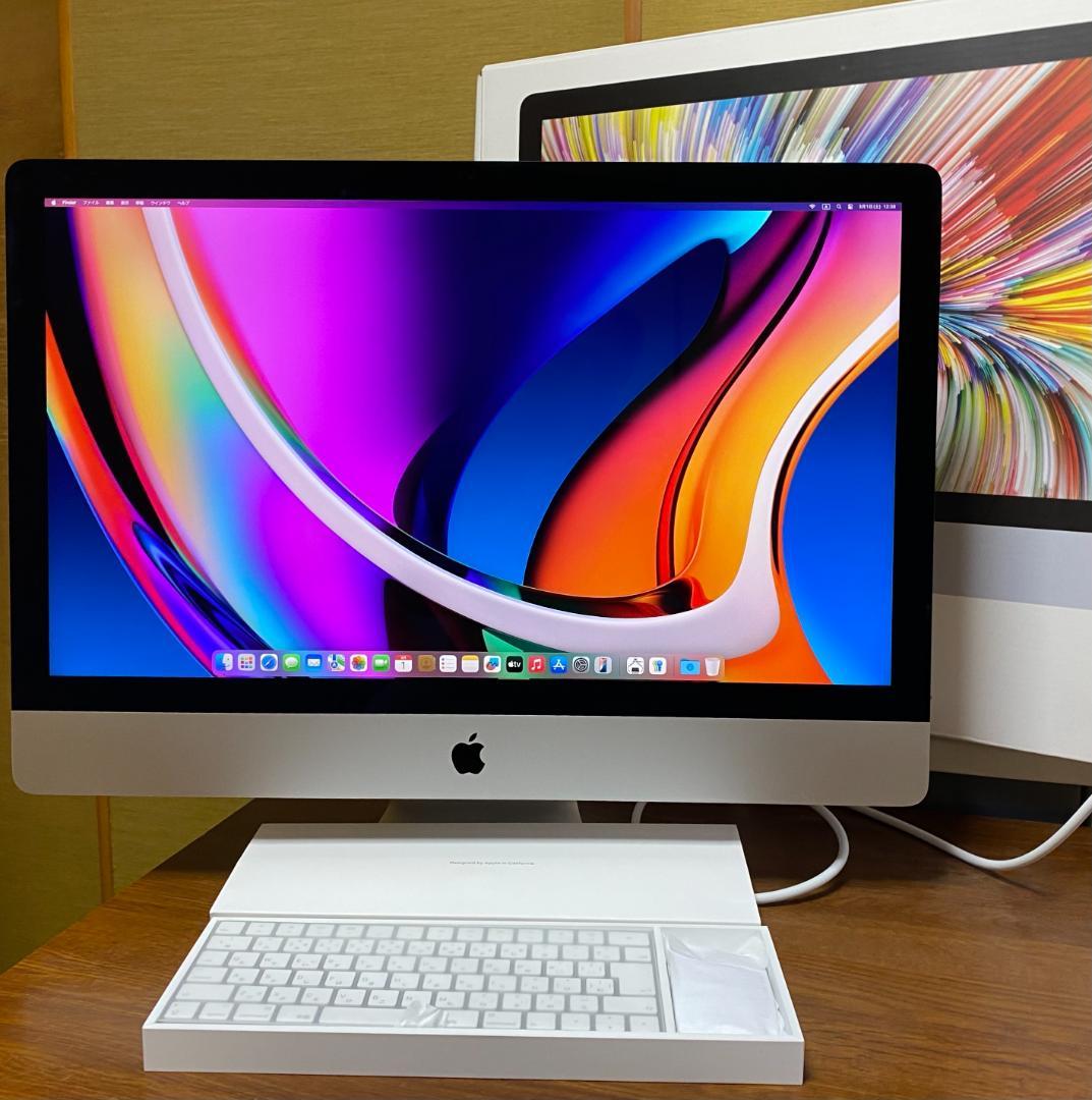 iMac 5K27インチ2020 Core i9 64GB/2TB美品純正