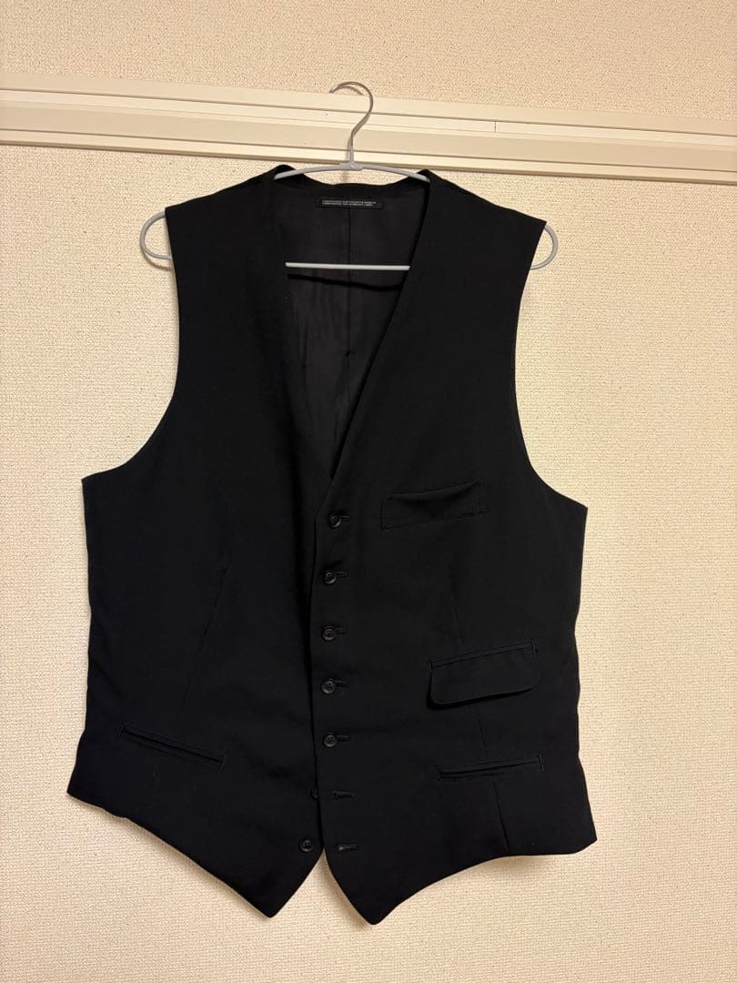 Yohji Yamamoto ウールギャバ　7BUTTONS VEST