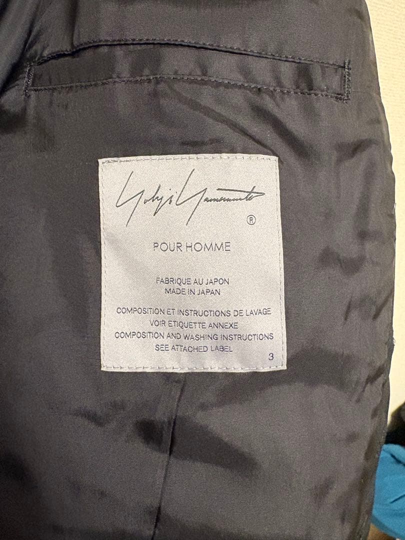 Yohji Yamamoto ウールギャバ　7BUTTONS VEST