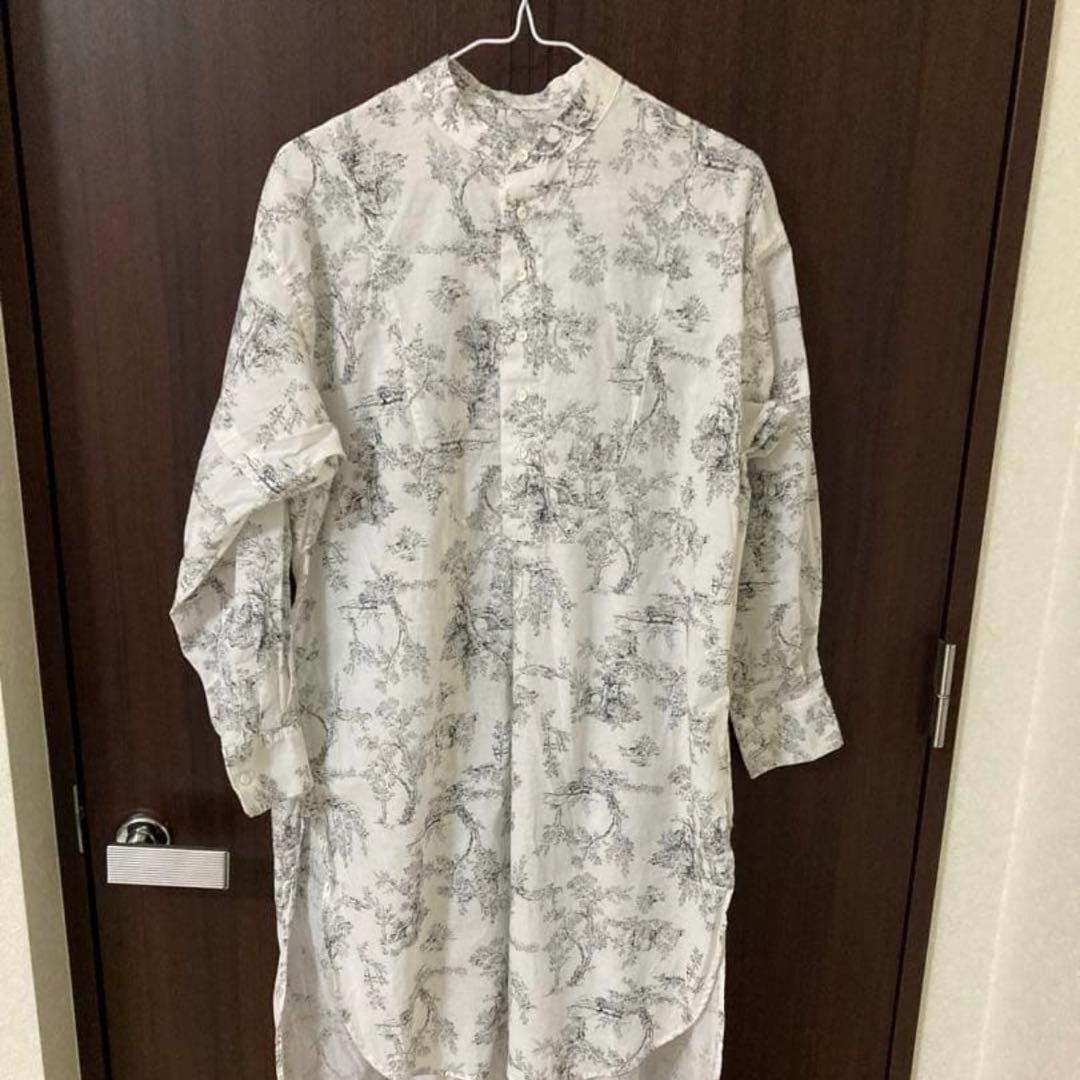 the last flower of the afternoon ロングシャツ