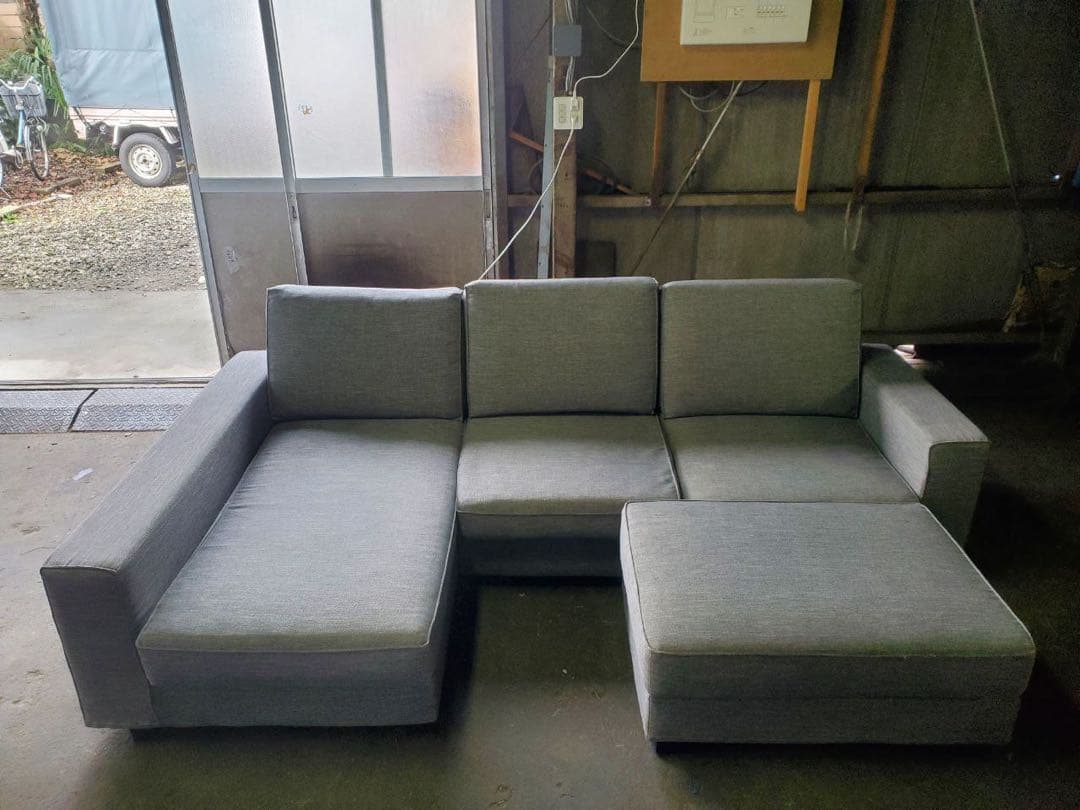 ♻️送料無料　L字ソファ