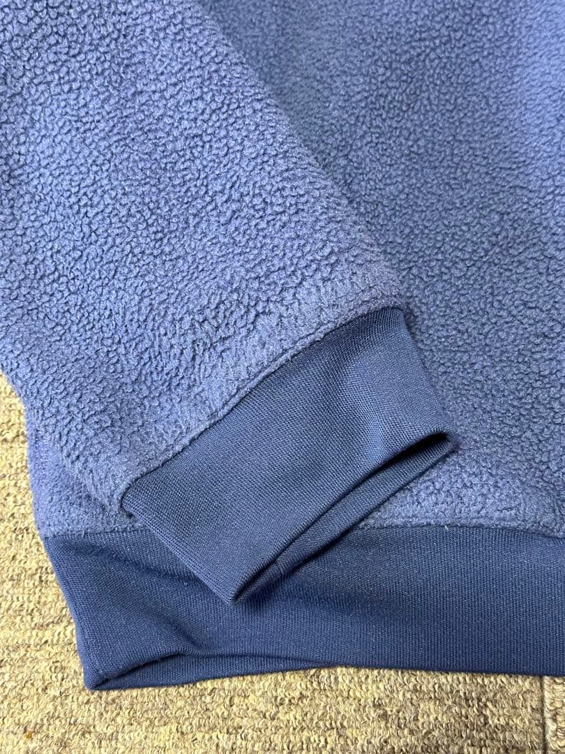 企業ロゴ入り 90’s パタゴニア シンチラプルオーバー 色ラベンダー サイズL