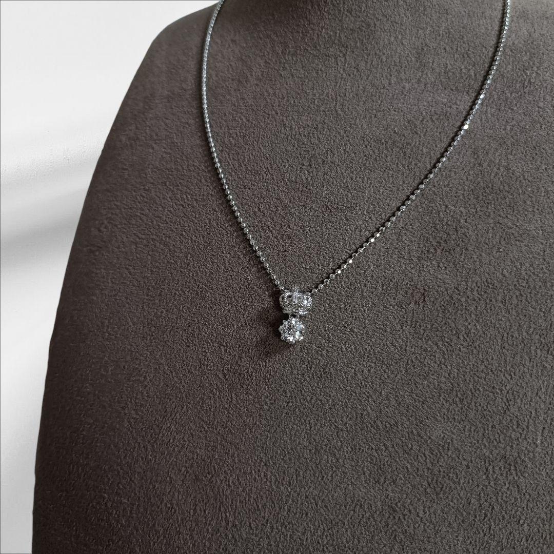 Justin Davis ネックレス クラウン　シャイニー加工　レディース