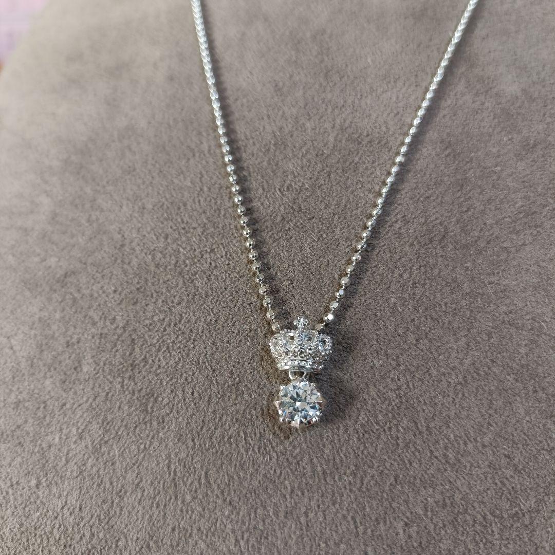 Justin Davis ネックレス クラウン　シャイニー加工　レディース