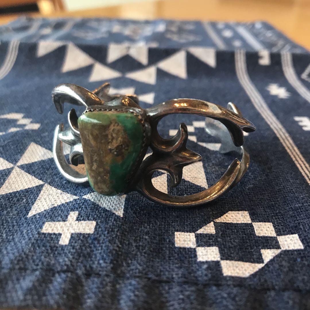 けいちゃんさん専用！インディアンジュエリー　ターコイズ　バングル