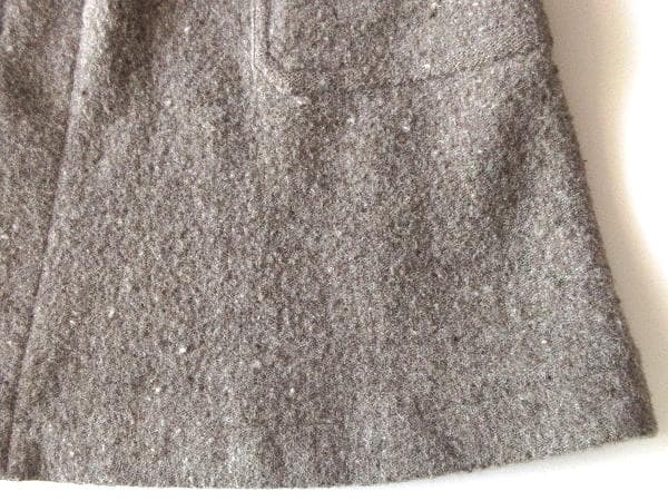 ローブス＆コンフェクションズ ネップウール ダッフルコート 1 男女着用可