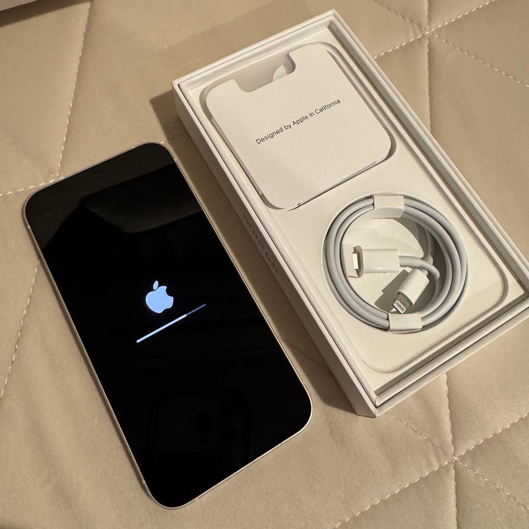 【付属品完備】Apple iPhone 12 ホワイト 64GB SIMフリー