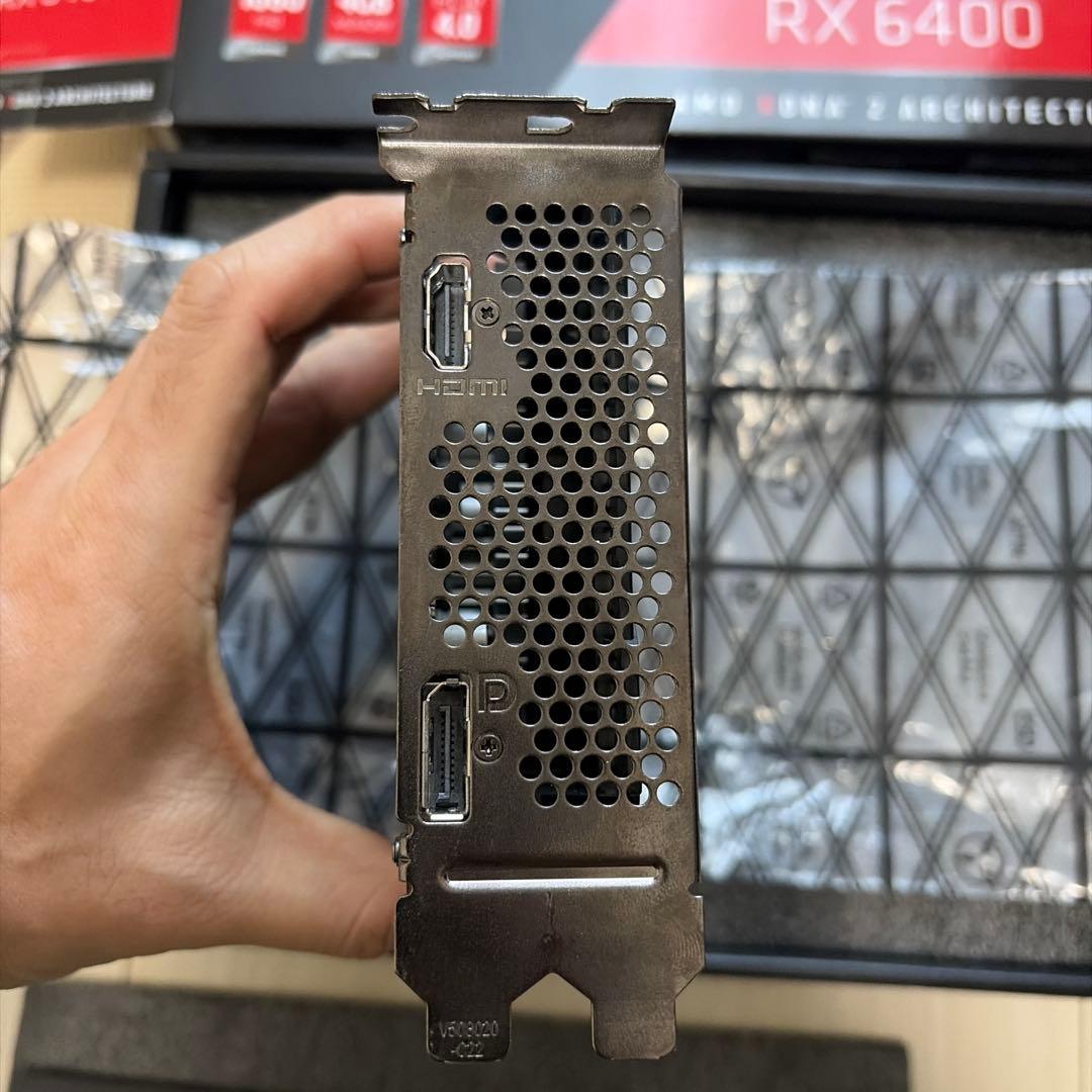 グラフィックボード・グラボ・ビデオカード MSI AERO ITX AMD RX6400 4GB PCIe4.0