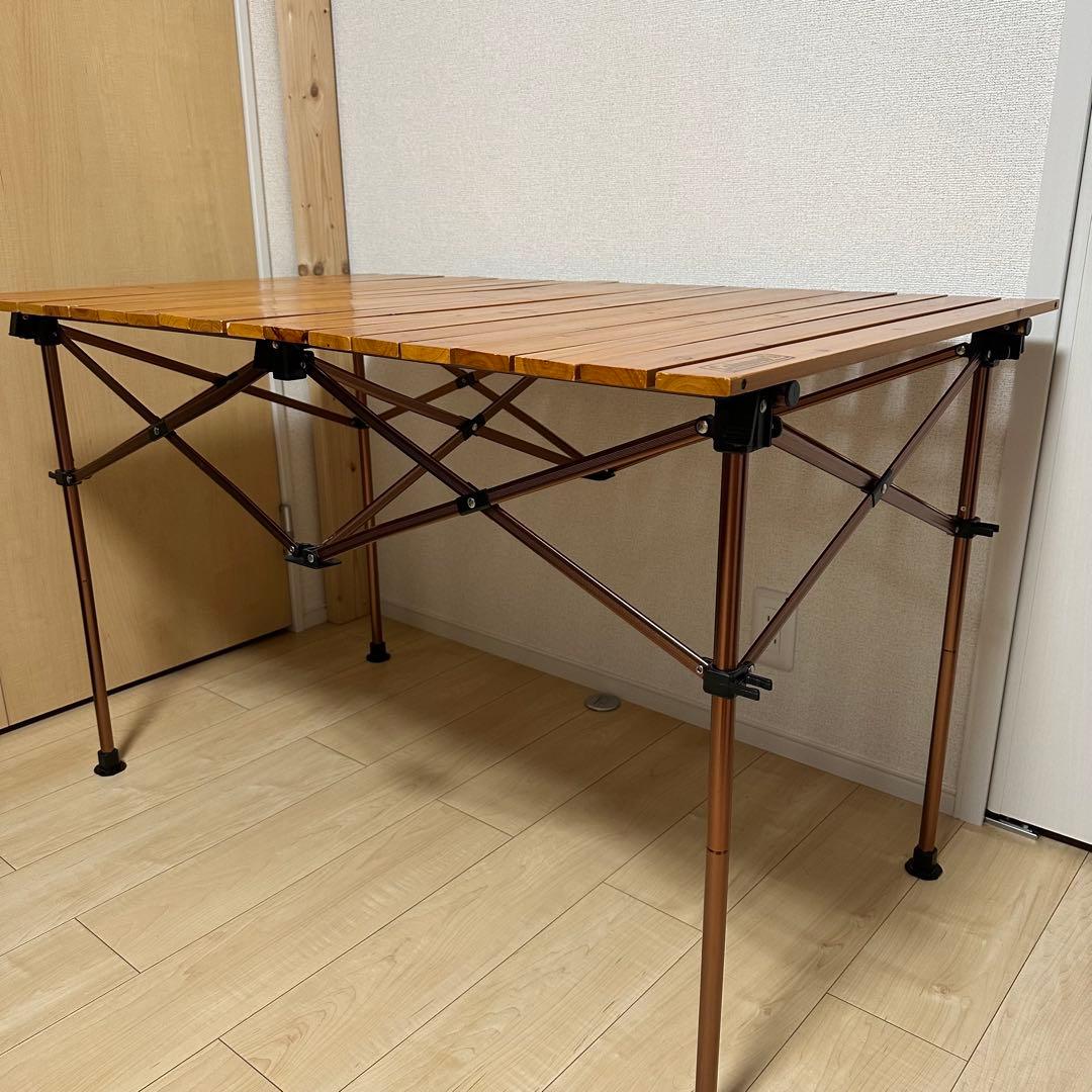 コールマンColemanナチュラルウッドロールテーブルクラシック