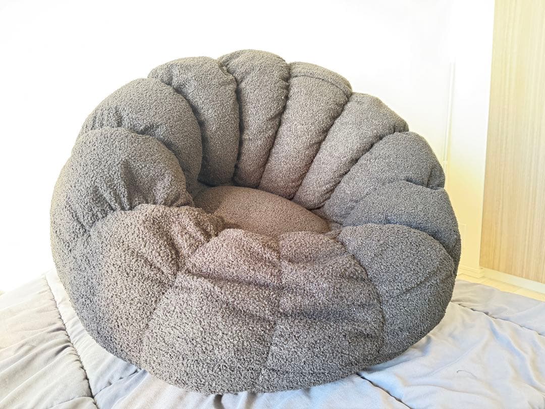 smoo jack ビーズクッションソファ ブラック