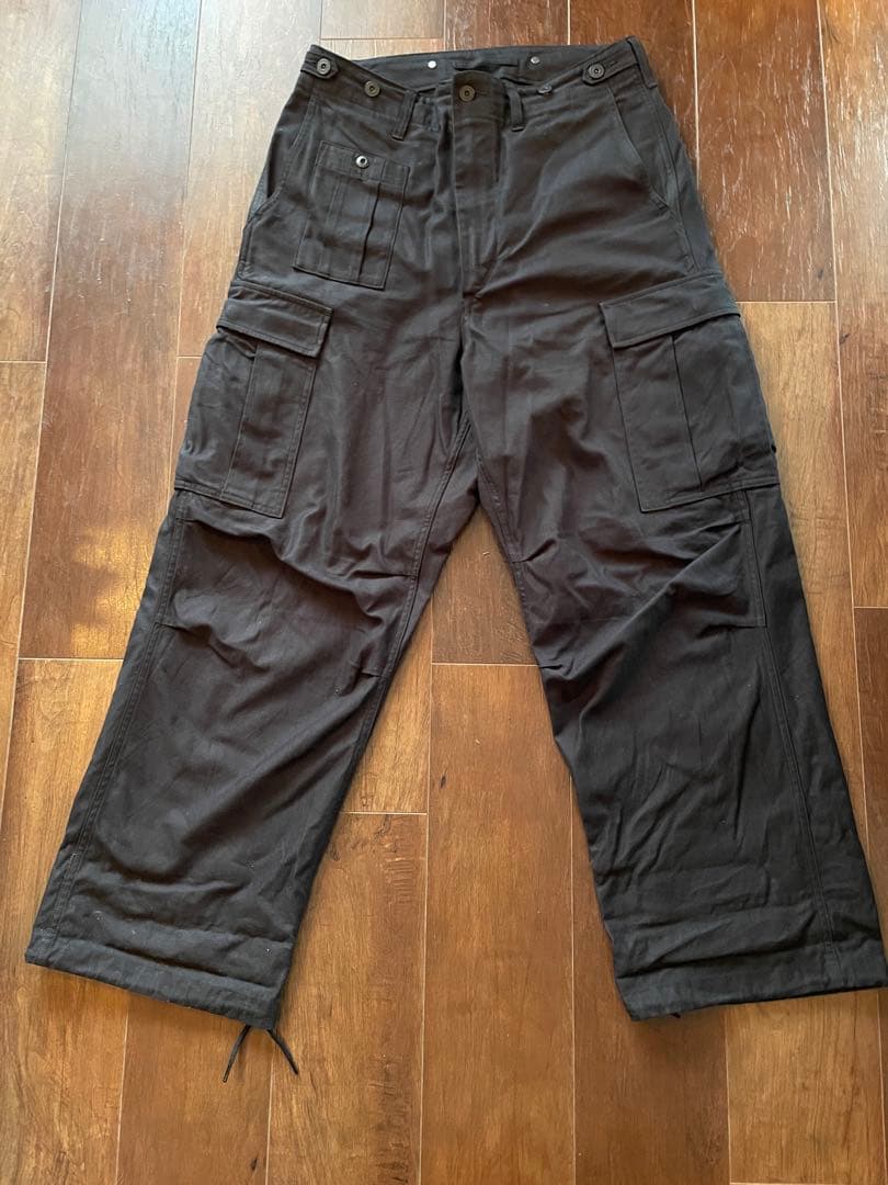 T*A様 【ナイジェル・ケーボン】アーミーカーゴパンツ - ブラック