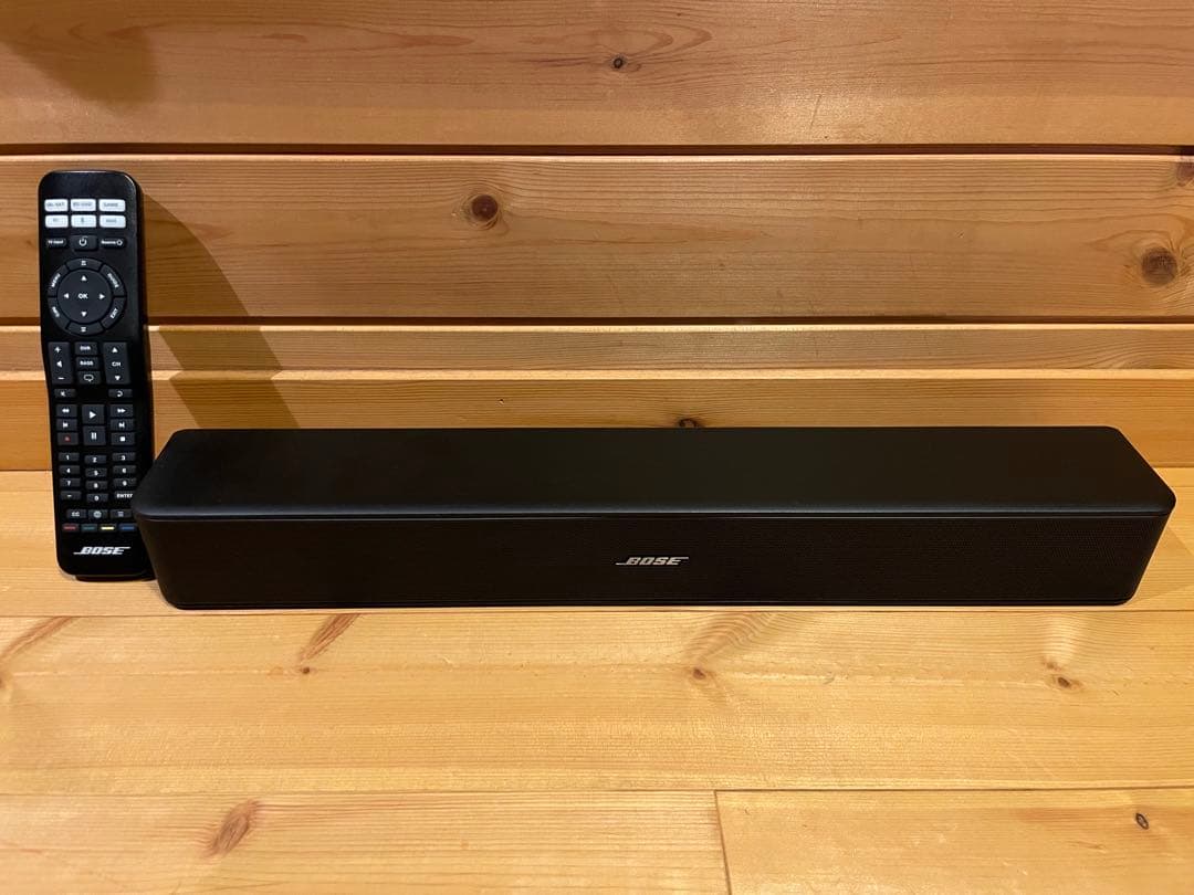 BOSE SOLO5 TV SOUND SYSTEMリモコン付 ホームシアター