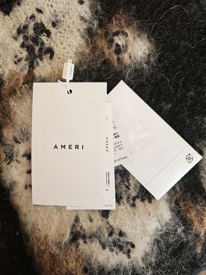 AMERI VERONICA JACQUARD KNIT2月12日迄出品