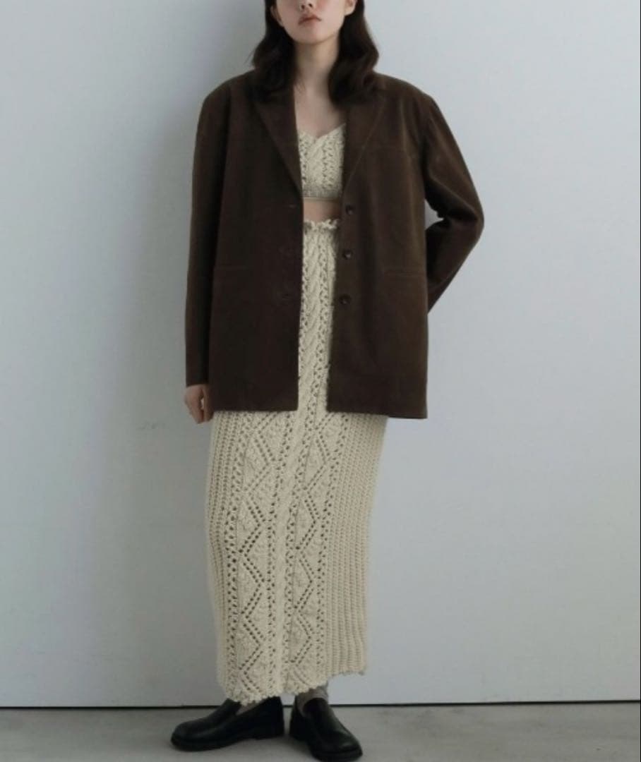 ジャケット・アウター anuke Eco Suede Jacket 36