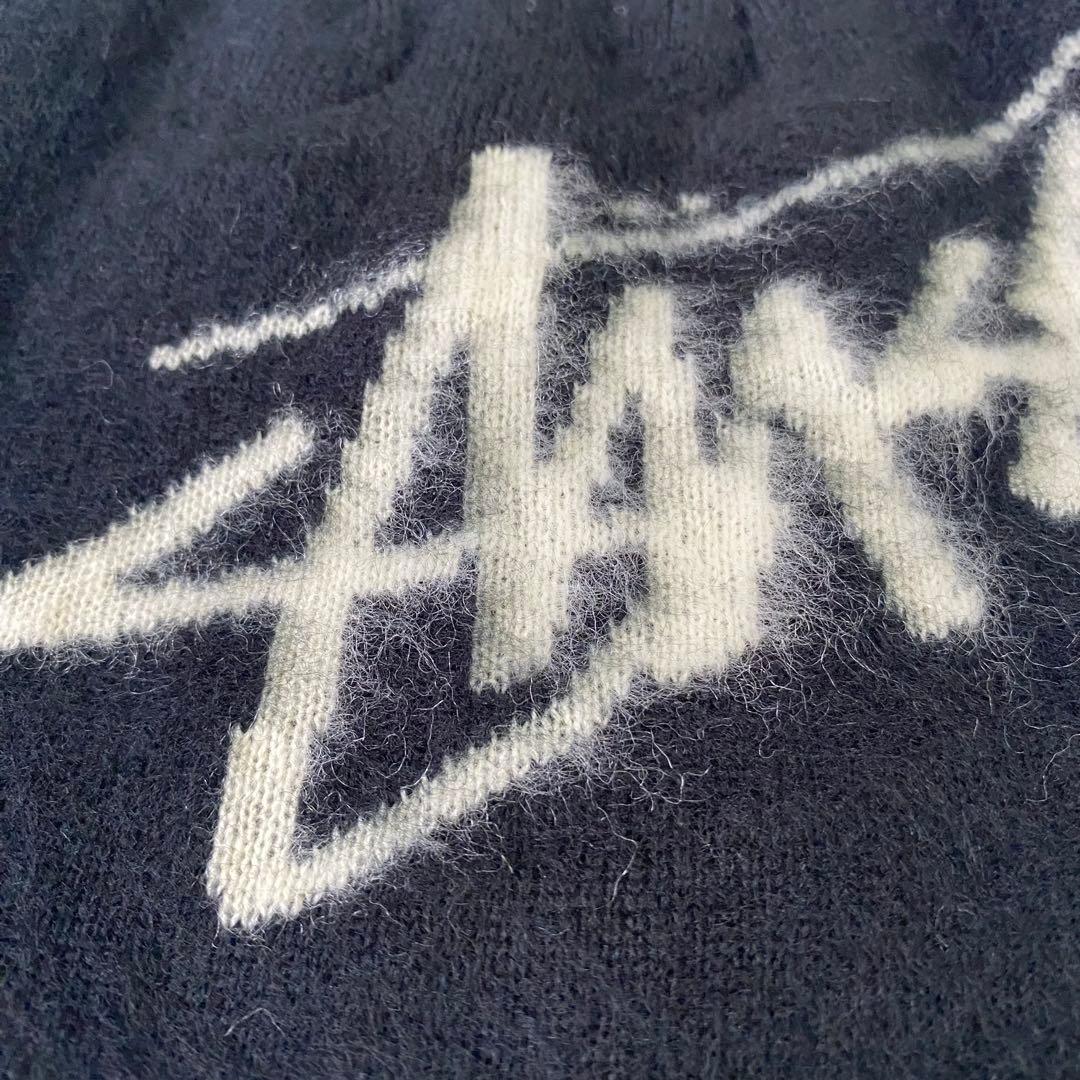 【タグ付】 STUSSY ブラック ニット帽 1321191